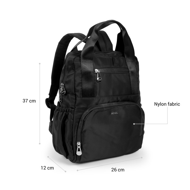 Mochi Women Black Backpack (SKU: 66-1308-11-10)