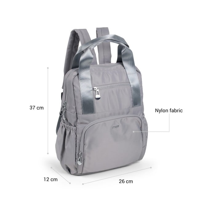 Mochi Women Grey Backpack (SKU: 66-1308-14-10)