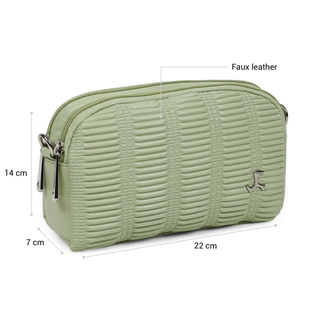 Mochi Women Green Sling Bag (SKU: 66-1310-21-10)