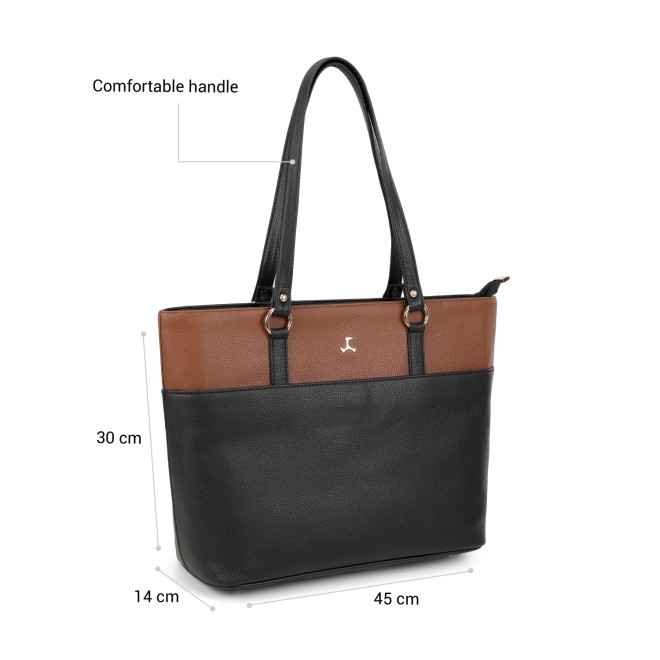 Mochi Women Black Tote Bag (SKU: 66-1333-11-10)