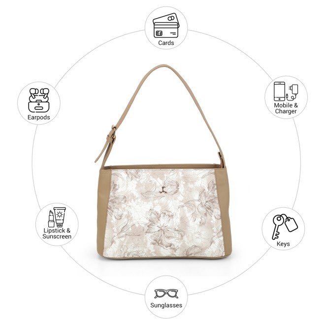 Mochi Women Beige Shoulder Bag (SKU: 66-1336-20-10)
