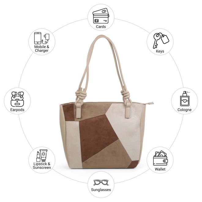 Mochi Women Brown Shoulder Bag (SKU: 66-1386-12-10)