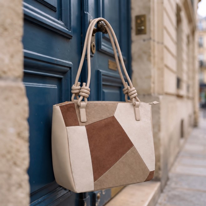 Mochi Women Brown Shoulder Bag (SKU: 66-1386-12-10)