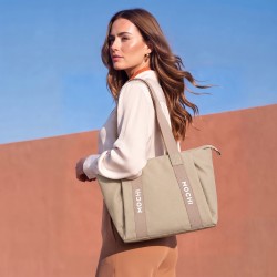 Mochi Women Beige Shoulder Bag
