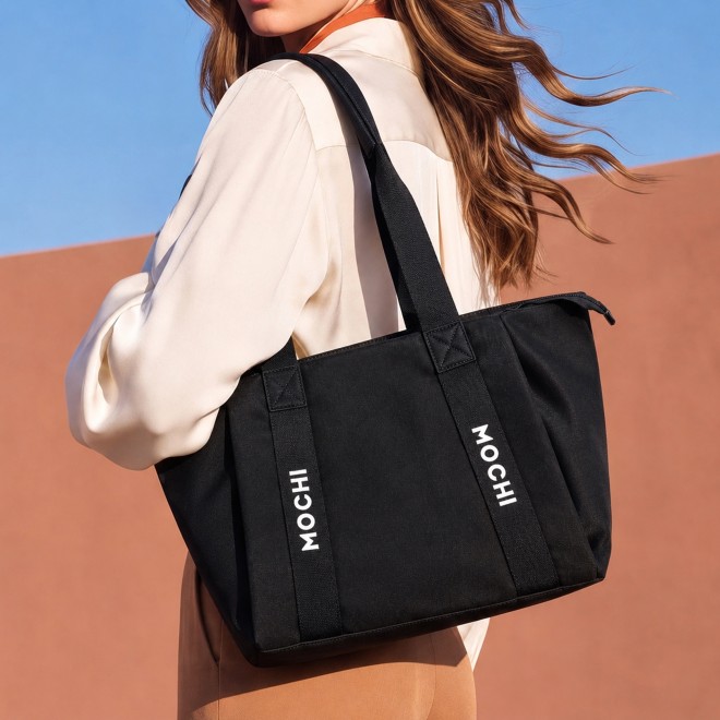 Mochi Women Black Shoulder Bag (SKU: 66-1387-11-10)