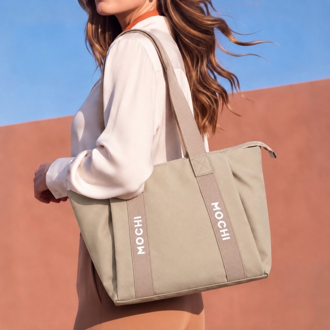 Mochi Women Beige Shoulder Bag (SKU: 66-1387-20-10)
