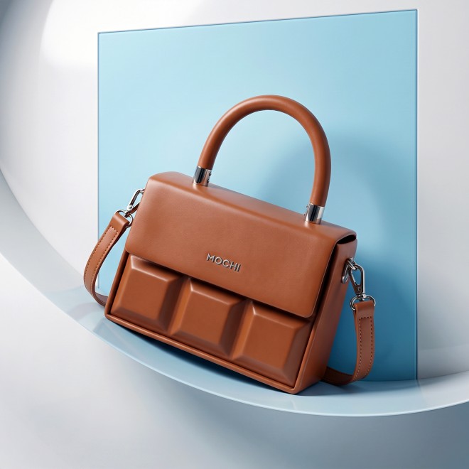 Mochi Women Tan Satchel Bag (SKU: 66-1441-23-10)