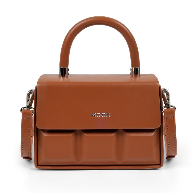 Mochi Women Tan Satchel Bag (SKU: 66-1441-23-10)