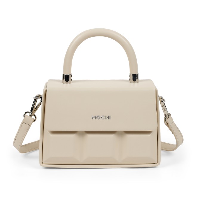 Mochi Women Off-white Satchel Bag (SKU: 66-1441-66-10)