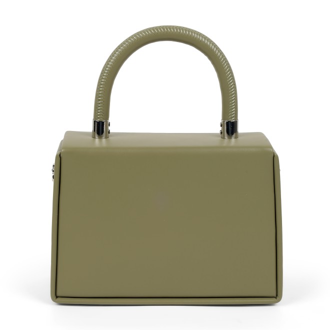 Mochi Women Olive Satchel Bag (SKU: 66-1441-49-10)
