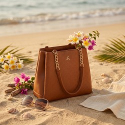 Mochi Women Tan Shoulder Bag