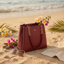 Mochi Women Maroon Shoulder Bag