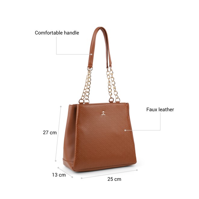 Mochi Women Tan Shoulder Bag (SKU: 66-1460-23-10)