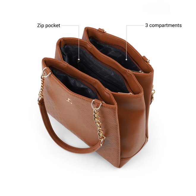 Mochi Women Tan Shoulder Bag (SKU: 66-1460-23-10)