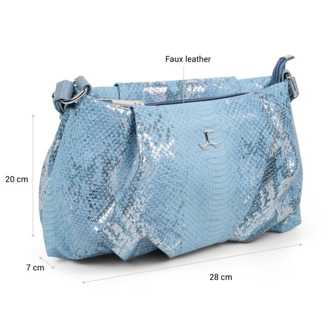 Mochi Women Blue Sling Bag (SKU: 66-1491-45-10)