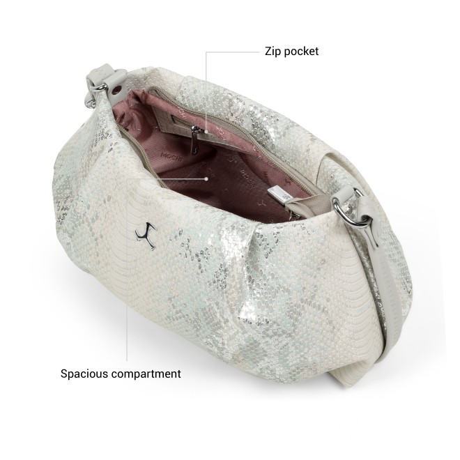 Mochi Women Grey Sling Bag (SKU: 66-1491-14-10)