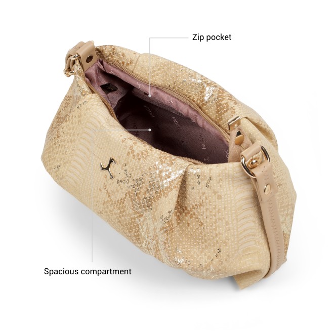 Mochi Women Tan Sling Bag (SKU: 66-1491-23-10)