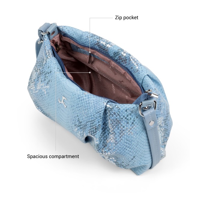 Mochi Women Blue Sling Bag (SKU: 66-1491-45-10)