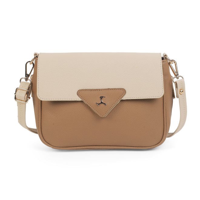 Mochi Women Beige Sling Bag (SKU: 66-1547-20-10)