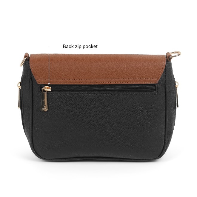 Mochi Women Black Sling Bag (SKU: 66-1547-11-10)