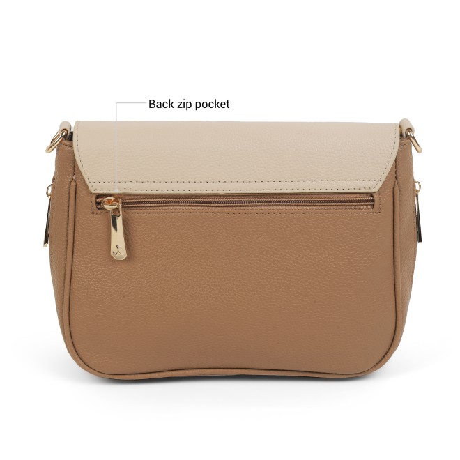 Mochi Women Beige Sling Bag (SKU: 66-1547-20-10)