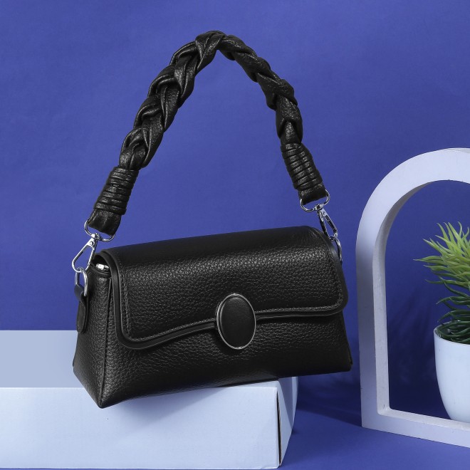 Mochi Women Black Shoulder Bag