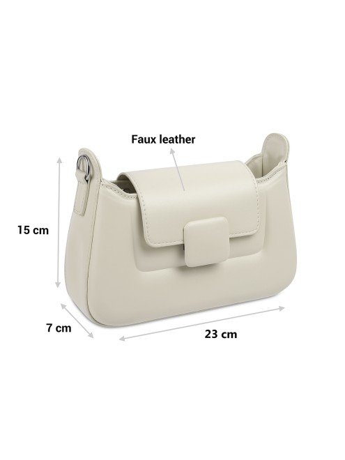Mochi Women Beige Sling Bag (SKU: 66-214-20-10)