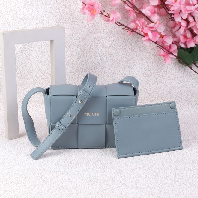 Mochi Women Blue Sling Bag