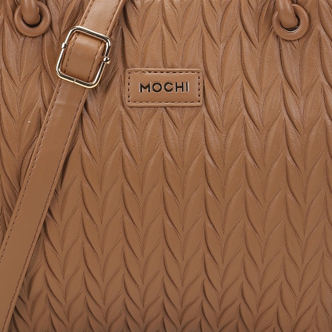 Mochi Women Brown Casual Sling Bag (SKU: 66-219-12-10)