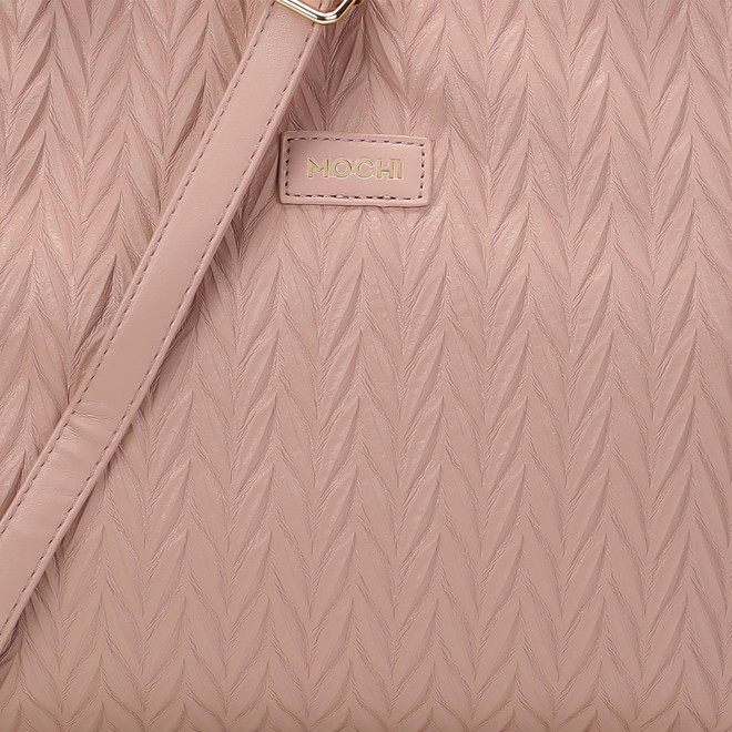 Mochi Women Pink Casual Tote Bag (SKU: 66-220-24-10)