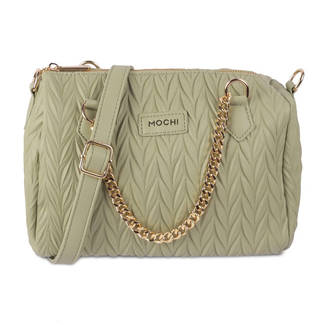 Mochi Women Green Satchel Bag (SKU: 66-221-21-10)