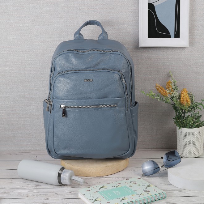 Mochi Women Blue Backpack