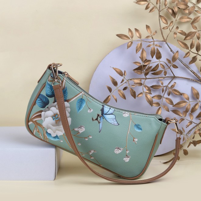 Mochi Women Light-green Shoulder Bag