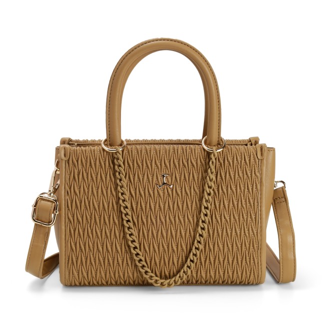 Mochi Women Beige-red Satchel Bag (SKU: 66-336-89-10)