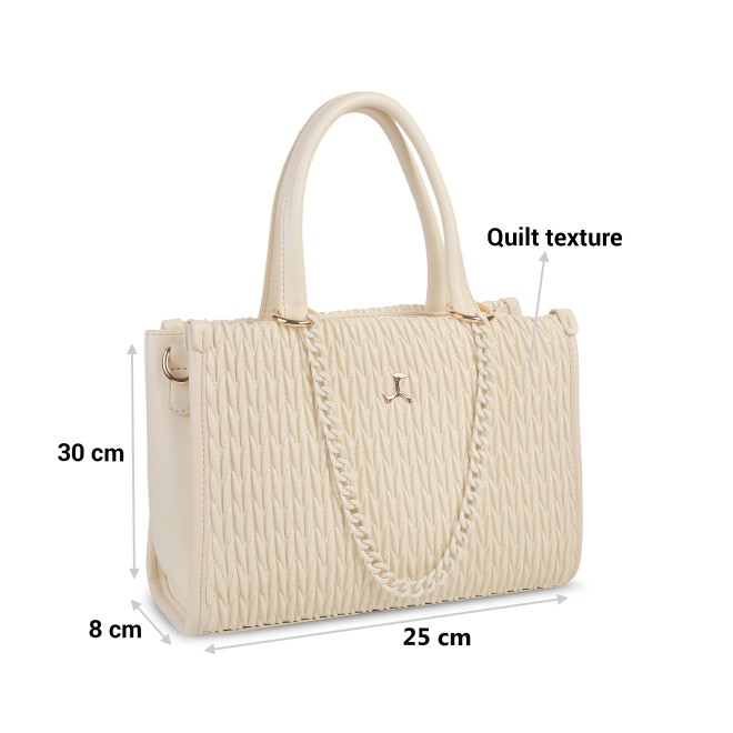 Mochi Women Beige Hand Bags Satchel Bags (SKU: 66-336-20-10)
