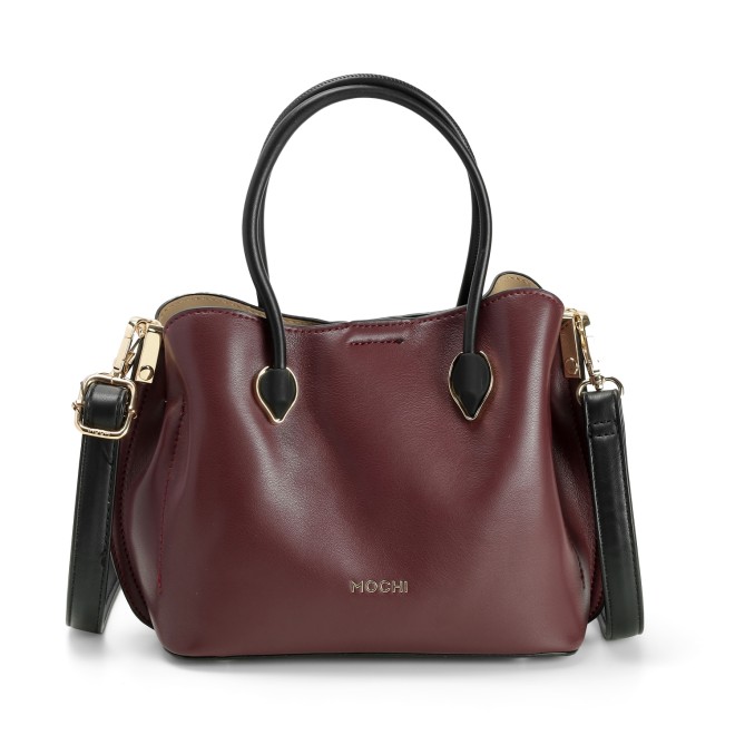Mochi Women Maroon Satchel Bag (SKU: 66-337-44-10)