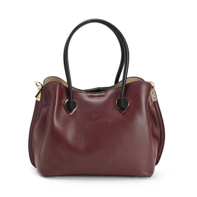 Mochi Women Maroon Satchel Bag (SKU: 66-337-44-10)