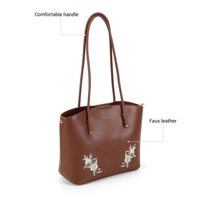 Mochi Women Tan Shoulder Bag (SKU: 66-338-23-10)