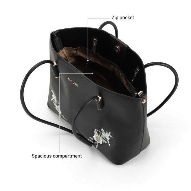 Mochi Women Black Shoulder Bag (SKU: 66-338-11-10)