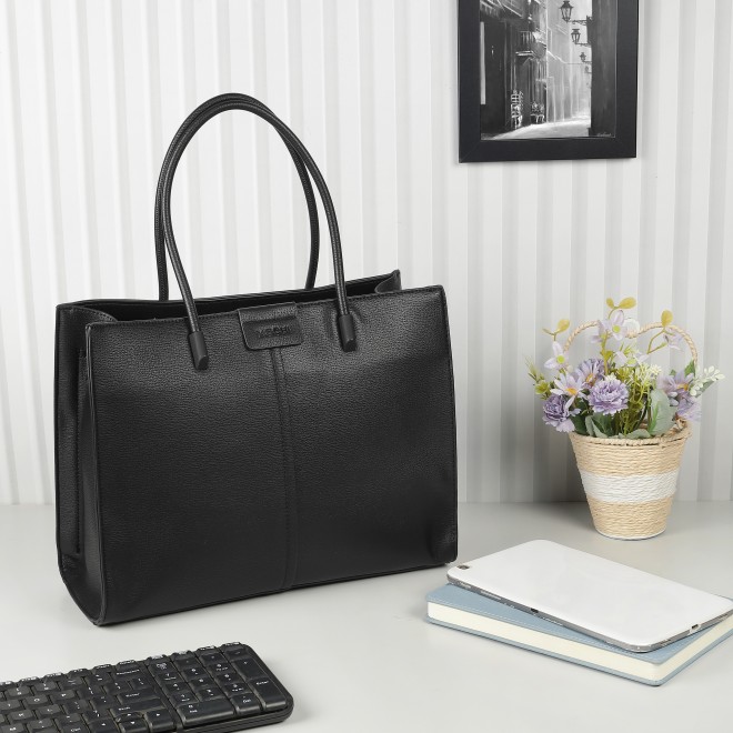Women Black Satchel Bag