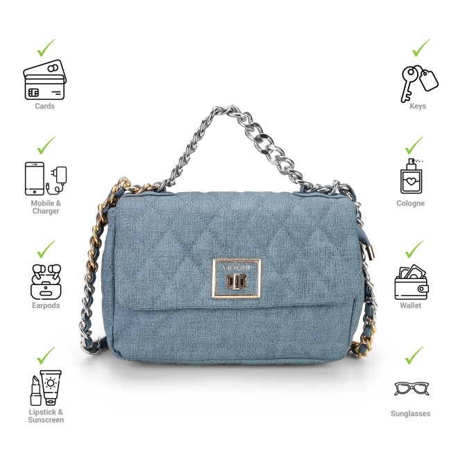 Mochi Women Blue Evening Bag (SKU: 66-353-45-10)