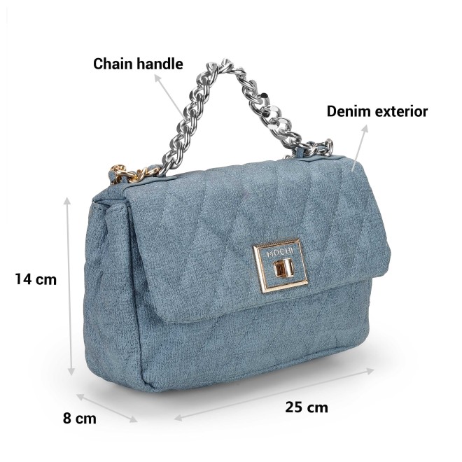 Mochi Women Blue Evening Bag (SKU: 66-353-45-10)