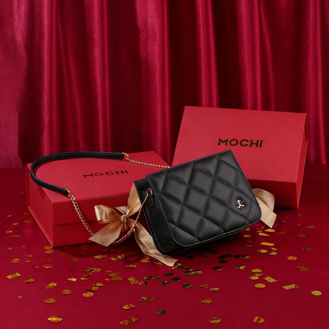 Women Black Casual Sling Bag