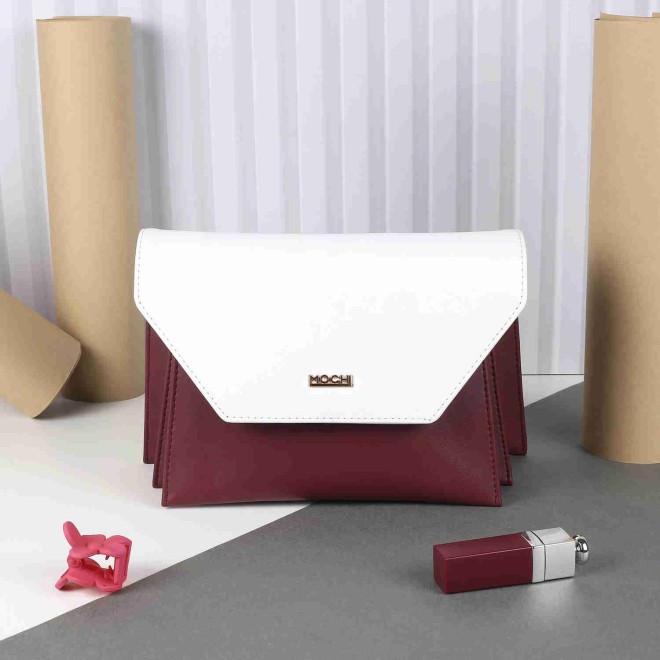Mochi Women Maroon Casual Sling Bag (SKU: 66-413-44-10)