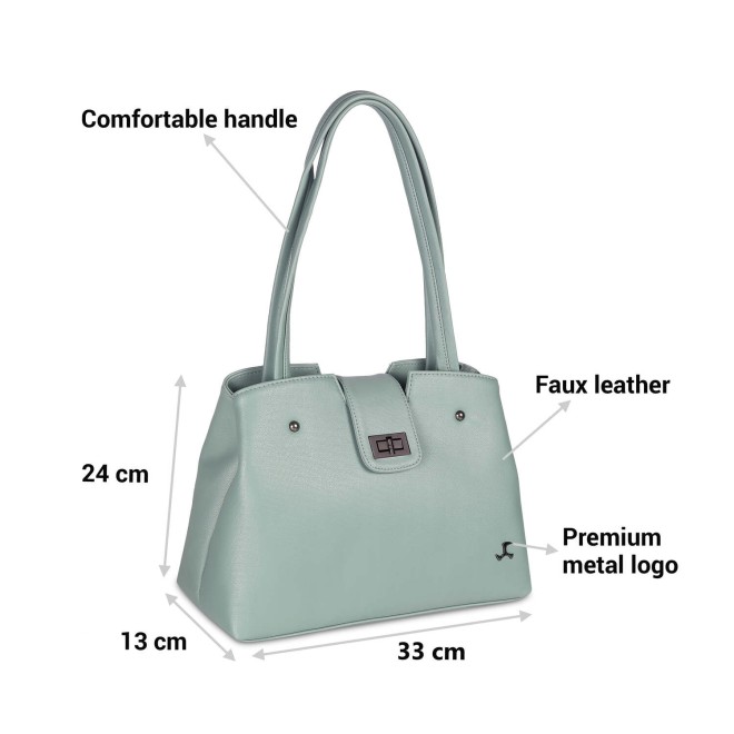 Mochi Women Light green Casual Shoulder Bag (SKU: 66-430-60-10) Mochi Women Light green Casual Shoulder Bag (SKU: 66-430-60-10)