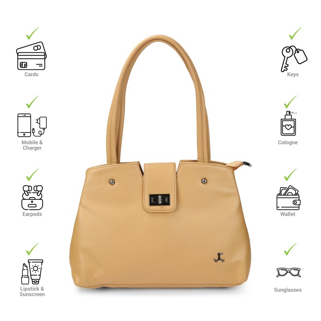 Mochi Women Beige Shoulder Bag (SKU: 66-430-20-10)