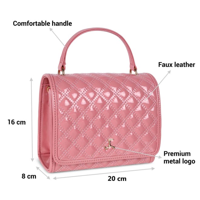 Mochi Women Pink Casual Satchels (SKU: 66-437-24-10)