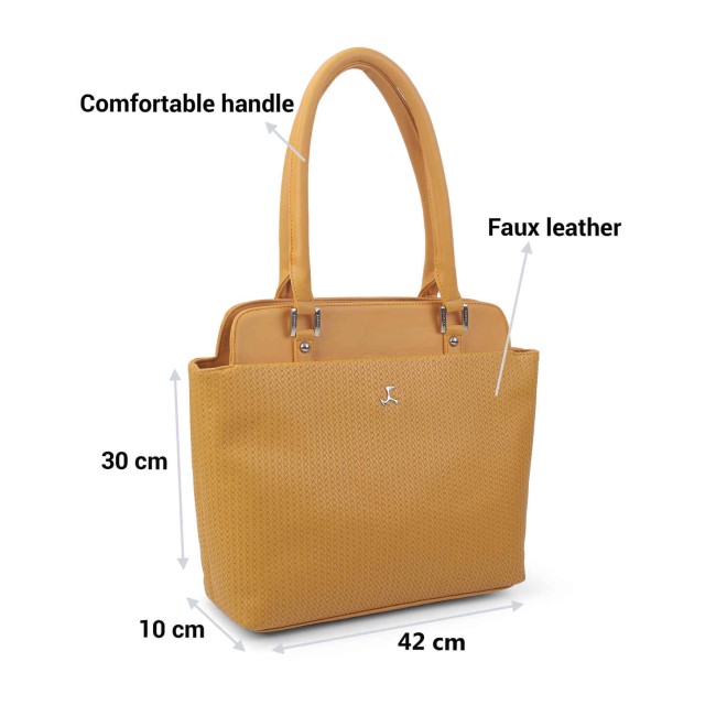 Mochi Women Yellow Casual Shoulder Bag (SKU: 66-438-33-10)