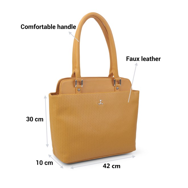 Mochi Women Yellow Casual Shoulder Bag (SKU: 66-438-33-10)