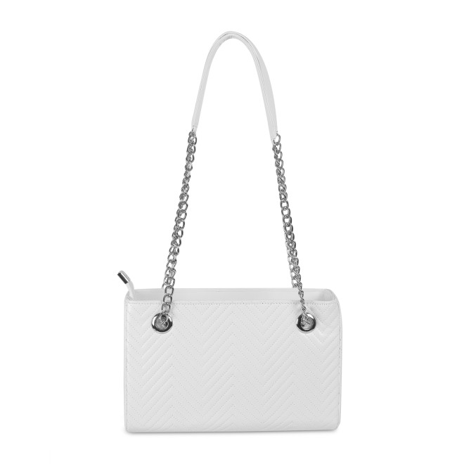 Mochi Women White Casual Shoulder Bag (SKU: 66-472-16-10) Mochi Women White Casual Shoulder Bag (SKU: 66-472-16-10)